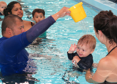 Toddler Swimming Lesson at Fulton