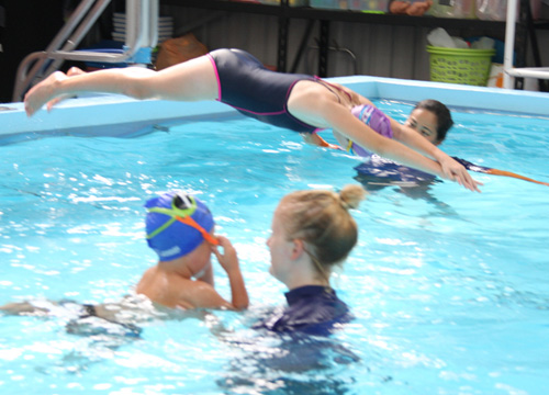 Fulton Swim School Lesson - Diving