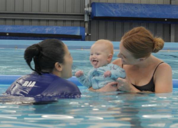 Baby Swimming Lesson at Fulton