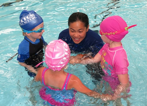 Preschool Swimming Lesson